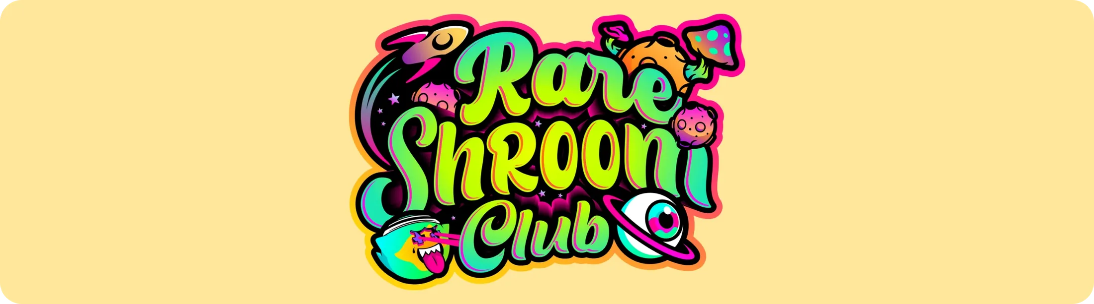 Rare Shroom Club banner