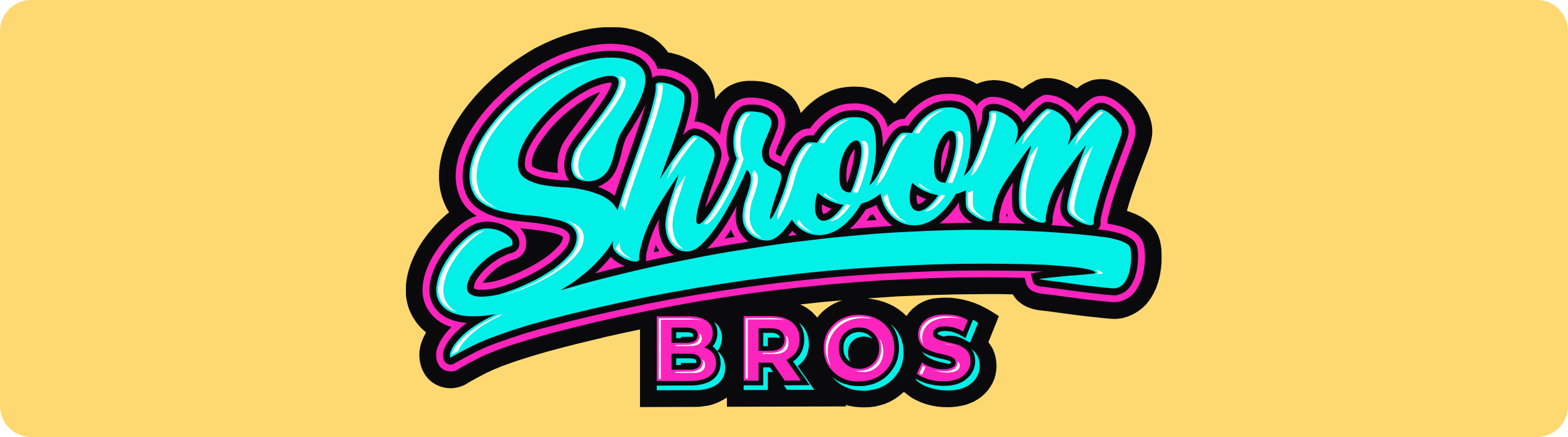 Shroom Bros banner